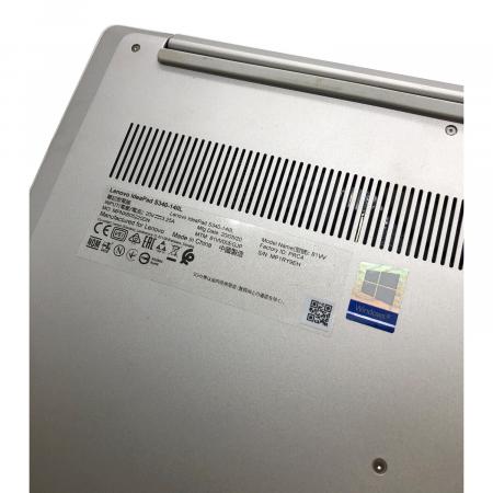 LENOVO (レノボ) IDEAPAD S340-14IIL Windows11 HOME Core i7 CPU:第10