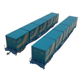 KATO (カトー) HOゲージ コキ104 18Dコンテナ積載 (2両セット入) 3-511