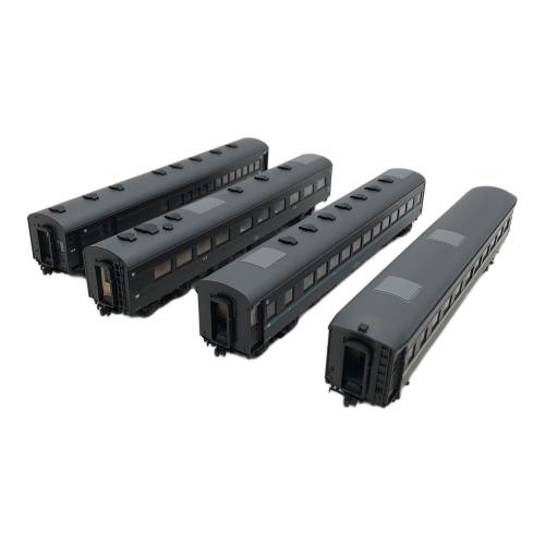 天賞堂 (テンショウドウ) HOゲージ 特急「はと」ぶどう色1号 基本4輌セット 57022　※現状販売品