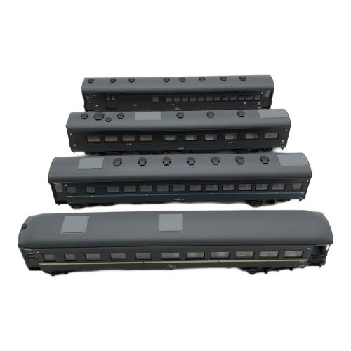 天賞堂 (テンショウドウ) HOゲージ 特急「はと」ぶどう色1号 基本4輌セット 57022　※現状販売品