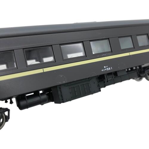 天賞堂 (テンショウドウ) HOゲージ 特急「はと」ぶどう色1号 基本4輌セット 57022　※現状販売品