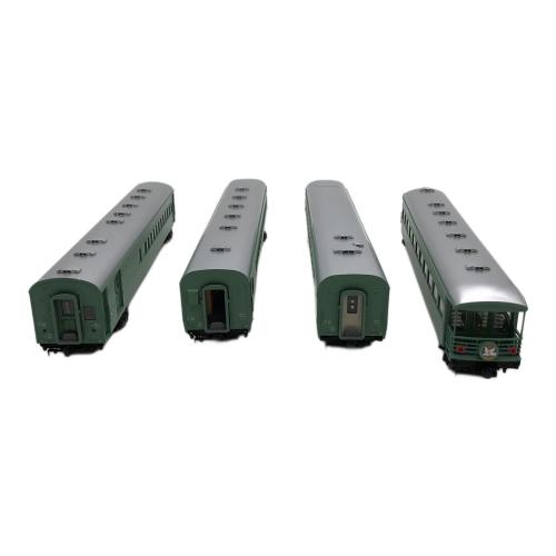 天賞堂 (テンショウドウ) HOゲージ 特急「はと」青大将 基本4輌セット 57028　※現状販売品