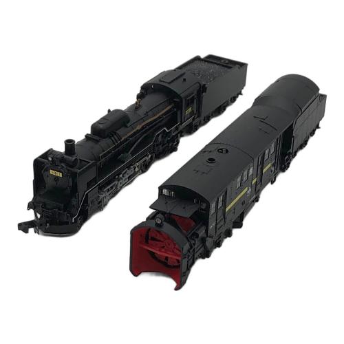 A0320 D51−398＋キ604 キマロキ編成（黄帯）２両セット Nゲージ Nゲージ D51-398+キ604 キロマキ編成(黄帯) 2両セット A0320