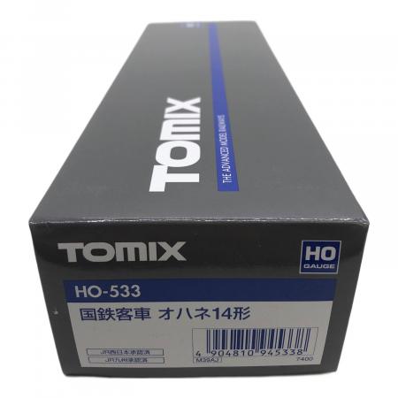 TOMIX (トミックス) HOゲージ HO-533 国鉄客車 オハネ14形 ※現状販売品