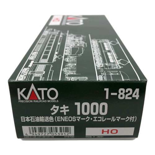 KATO (カトー) HOゲージ 1-824 タキ1000 日本石油輸送色(ENEOSマーク・エコレールマーク付)