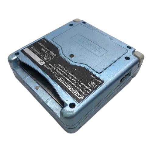 Nintendo (ニンテンドウ) GAMEBOY ADVANCE SP ※ジャンク品　ステッカー有 AGS-001 バッテリーパック欠品 -
