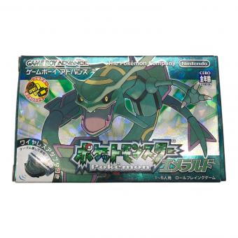 ポケットモンスター ゲームボーイアドバンス用ソフト エメラルド -