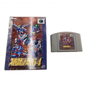 BANPRERSTO スーパーロボット大戦64 Nintendo64用ソフト ジャンク品