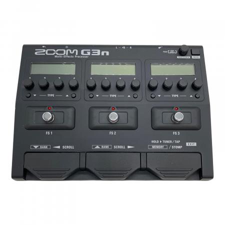 p*e様 正規品ACアダプタ付きZoom G3n マルチエフェクターズームg3n ZOOM (ズーム) マルチエフェクター G3N ACアダプター付き｜トレファク