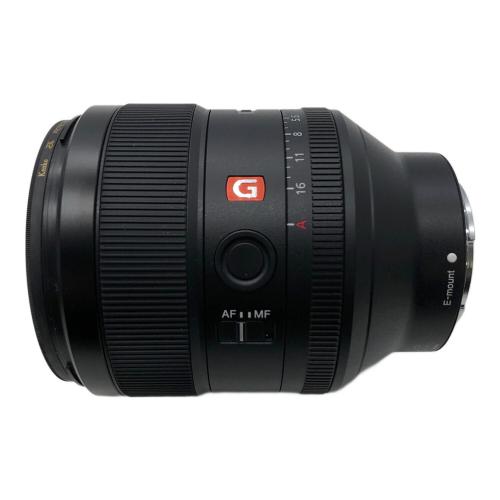 SONY (ソニー) ポートレートレンズ SEL85F14GM 85 mm F1.4 ソニーマウント 1822606