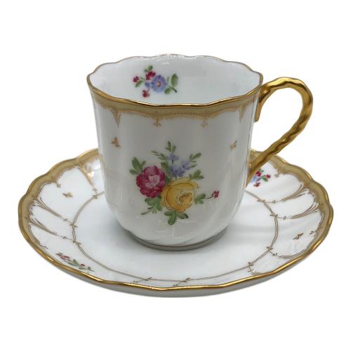 Noritake (ノリタケ) ティーカップ&ソーサー ダイヤモンドコレクション・ハンドペイント ミネルバ