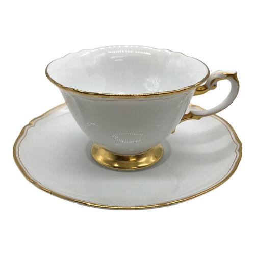 大倉陶園 (オオクラトウエン) ティーカップ&ソーサー ホワイトマスターピース