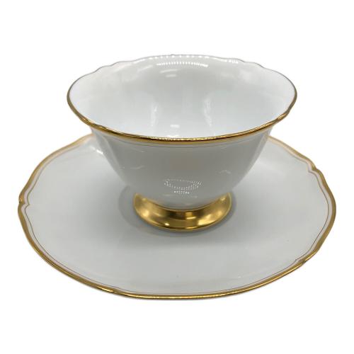 大倉陶園 (オオクラトウエン) ティーカップ&ソーサー ホワイトマスターピース