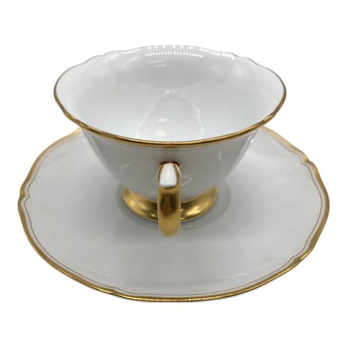 大倉陶園 (オオクラトウエン) ティーカップ&ソーサー ホワイトマスターピース