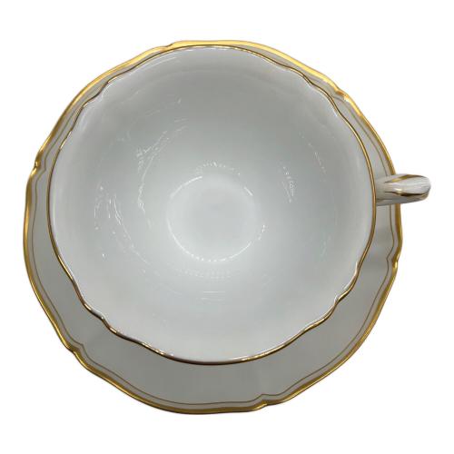 大倉陶園 (オオクラトウエン) ティーカップ&ソーサー ホワイトマスターピース