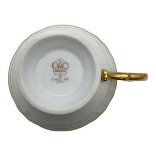 大倉陶園 (オオクラトウエン) ティーカップ&ソーサー ホワイトマスターピース