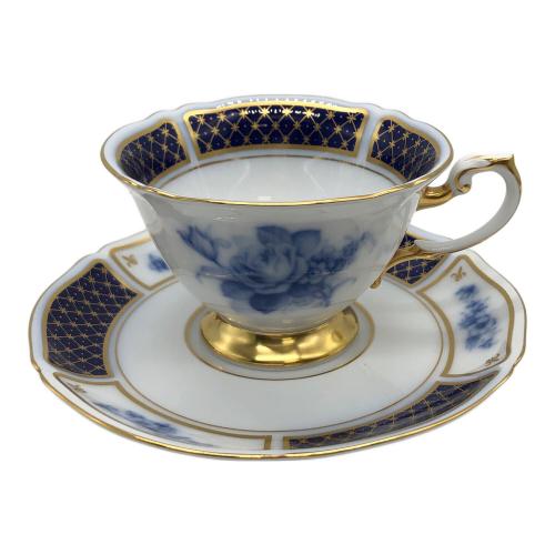 大倉陶園 (オオクラトウエン) ティーカップ&ソーサー ブルーインペリアル
