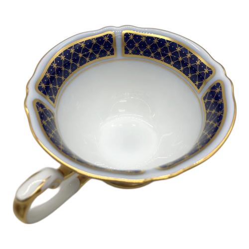 大倉陶園 (オオクラトウエン) ティーカップ&ソーサー ブルーインペリアル