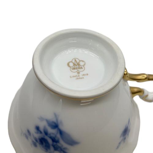 大倉陶園 (オオクラトウエン) ティーカップ&ソーサー ブルーインペリアル