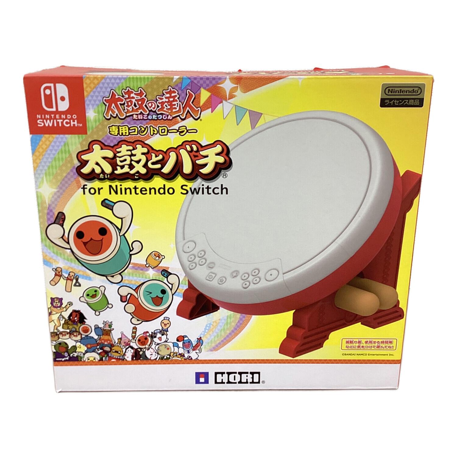 HORI (ホリ) 太鼓の達人 専用コントローラー 太鼓とバチ for Nintendo