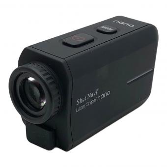 Shot Navi (ショットナビ) ゴルフ距離測定器 ブラック NANO