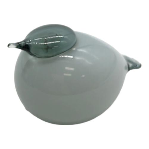 iittala (イッタラ) ガラス細工 パフボール/Birds/グレー