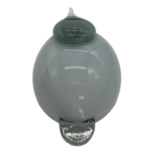 iittala (イッタラ) ガラス細工 パフボール/Birds/グレー