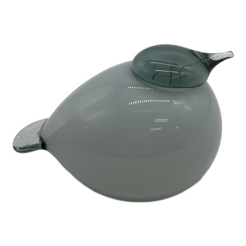 iittala (イッタラ) ガラス細工 パフボール/Birds/グレー