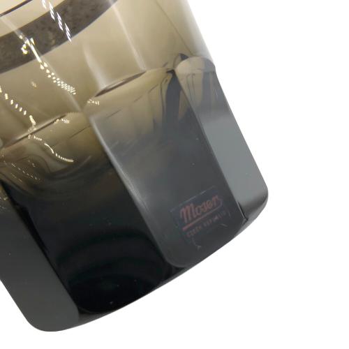 Moser (モーゼル) ロックグラス ブラック Bar