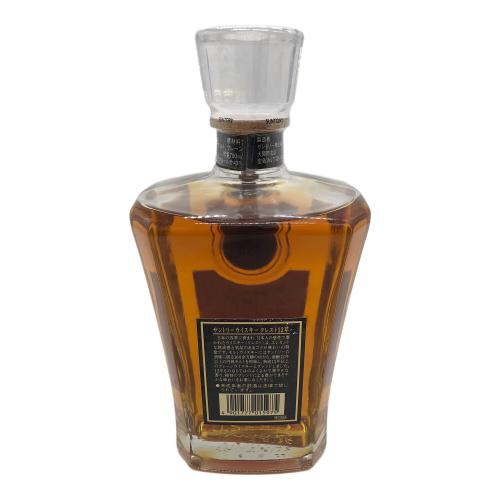 SUNTORY サントリー ジャニーズウィスキー 700ml CREST クレスト 12年 未開封