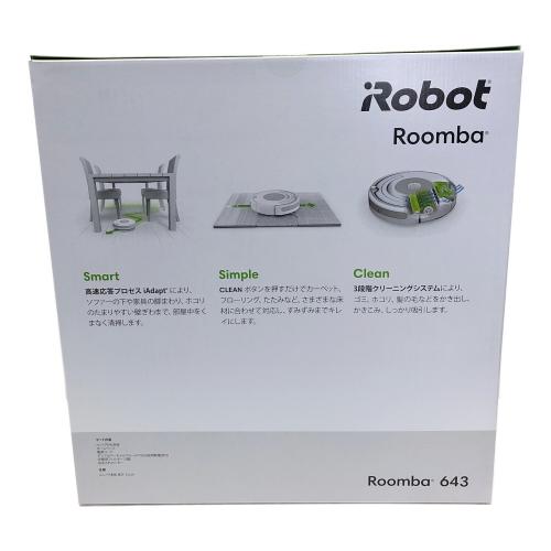 iRobot (アイロボット) ロボットクリーナー Roomba643 程度S(未使用品) ◎ 未使用品