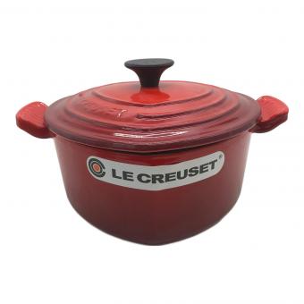 LE CREUSET (ルクルーゼ) 両手鍋 1.9L オレンジ 15077 ココット・ダムール