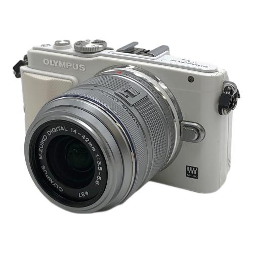 OLYMPUS (オリンパス) ミラーレス一眼カメラ E-PL6 1720万画素 フォーサーズ 4/3型 LiveMOS 専用電池 SDカード対応 ISO100～1600 最大約8コマ/秒 V3S001421