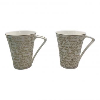 TIFFANY & Co. (ティファニー) ペアマグカップ ノーツ 2Pセット