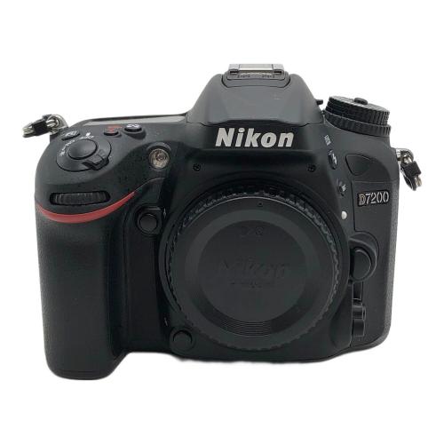Nikon (ニコン) デジタル一眼レフカメラ D7200 2472万画素 2019273　※レンズなし現状販売品