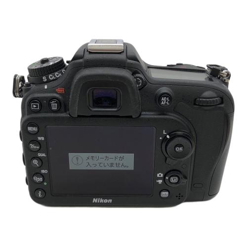 Nikon (ニコン) デジタル一眼レフカメラ D7200 2472万画素 2019273　※レンズなし現状販売品