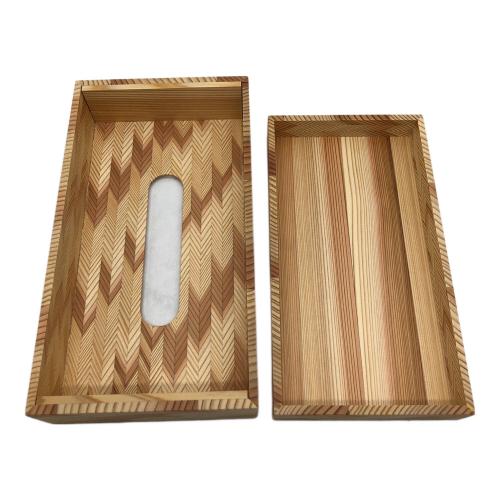 MIMATU CRAFT ティッシュボックス ミマツ工芸 TISSUE CASE 織