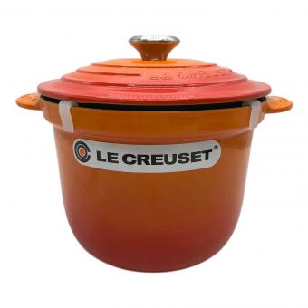 LE CREUSET (ルクルーゼ) 両手鍋 オレンジ ココット・エブリィ 20