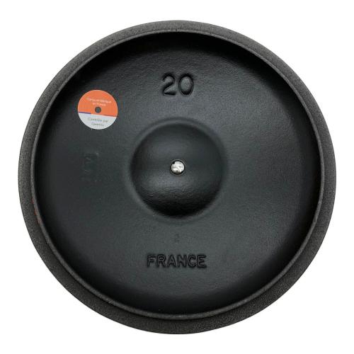 LE CREUSET (ルクルーゼ) 両手鍋 オレンジ ココット・エブリィ 20