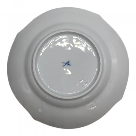 Meissen (マイセン) プレート 19cm 波の戯れホワイト 2Pセット