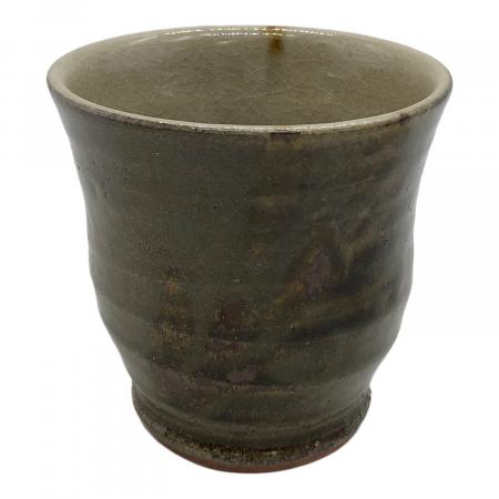 未使用　益子焼　木村充　湯呑み　湯飲み　共箱付き 益子湯呑み 木村充 2Pセット｜トレファクONLINE