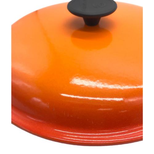 LE CREUSET (ルクルーゼ) ビュッフェキャセロール SIZE 26 オレンジ