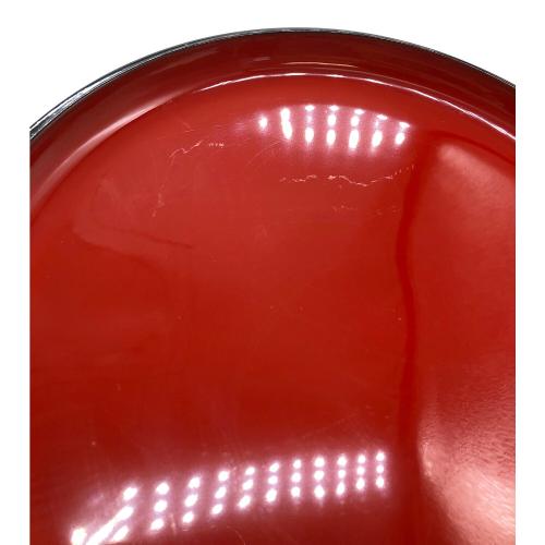 山中塗 (ヤマナカヌリ) 丸重箱 内部キズ有 独楽紋