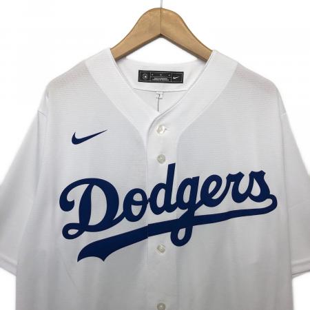 レプリカユニフォーム メンズ SIZE M ホワイト ドジャース大谷翔平