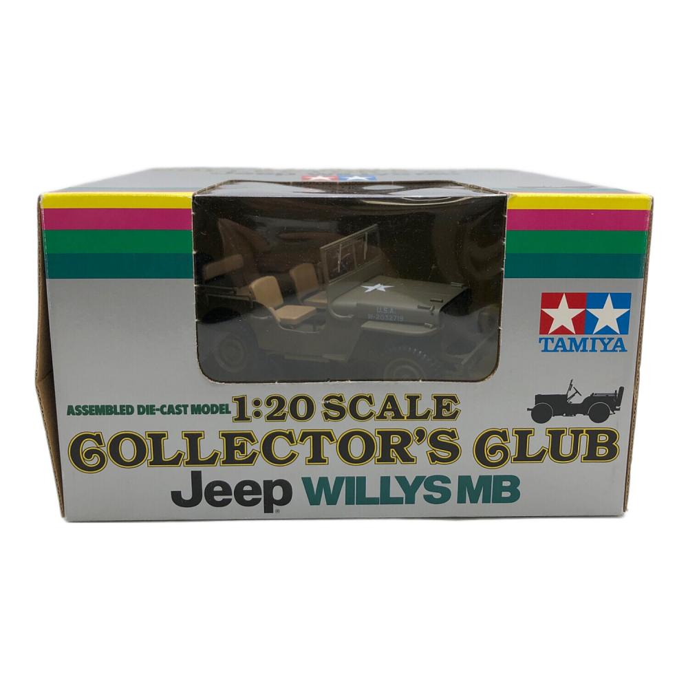 Jeep Tamiya Willys TAMIYA MB 1:20 WILLYS Club Model 1⁄20 | Kit