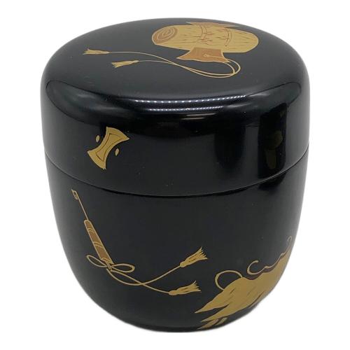 四季棗 友斉 漆器 平棗 金林寺 吹雪 中棗  4Pセット