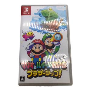 スーパーマリオ Nintendo Switch用ソフト マリオ＆ルイージRPG ブラザーシップ！ CERO A (全年齢対象)