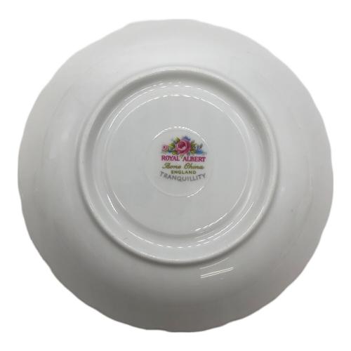 ROYAL ALBERT (ロイヤルアルバート) カップ&ソーサー トランキュリティ カップ&ソーサー6P・クリーマーセット