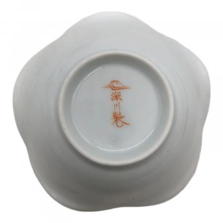 深川製磁 (フカガワセイジ) 小鉢 寿赤絵 5Pセット｜トレファクONLINE