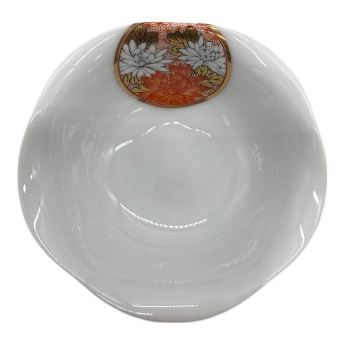 深川製磁 (フカガワセイジ) 小鉢 寿赤絵 5Pセット